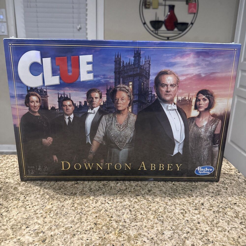 Hasbro Downton Abbey Clue Board Game - NEW SEALED